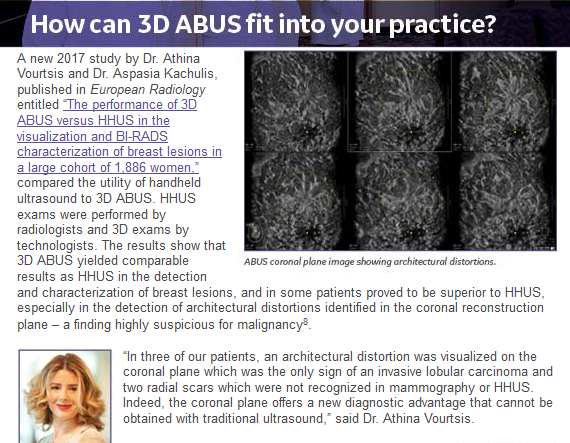 AuntMinnie - 3D ABUS newsletter